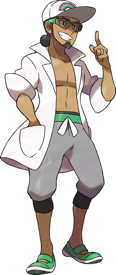 pokemon sun and moon professor